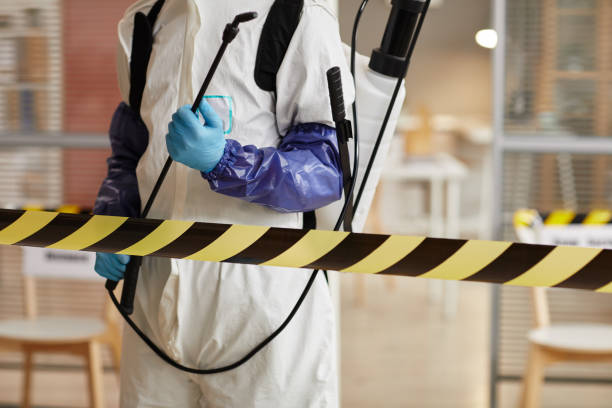 Professional Biohazard Cleanup technician working in Sigurd, UT